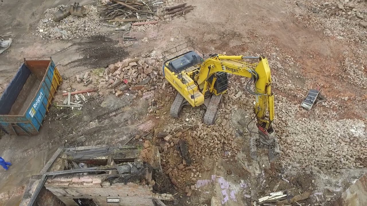 Gartsherrie Primary School Demolition Coatbridge Day 8 - 25/06/2024