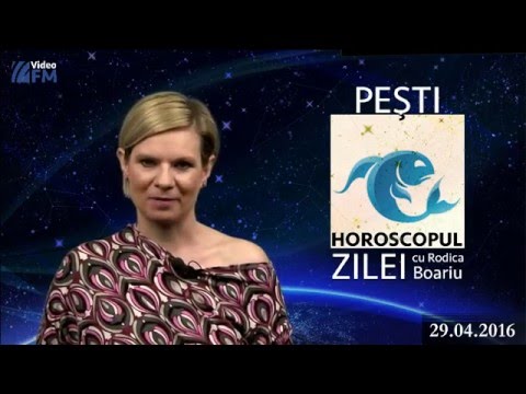 Video: Horoscop 29 Aprilie