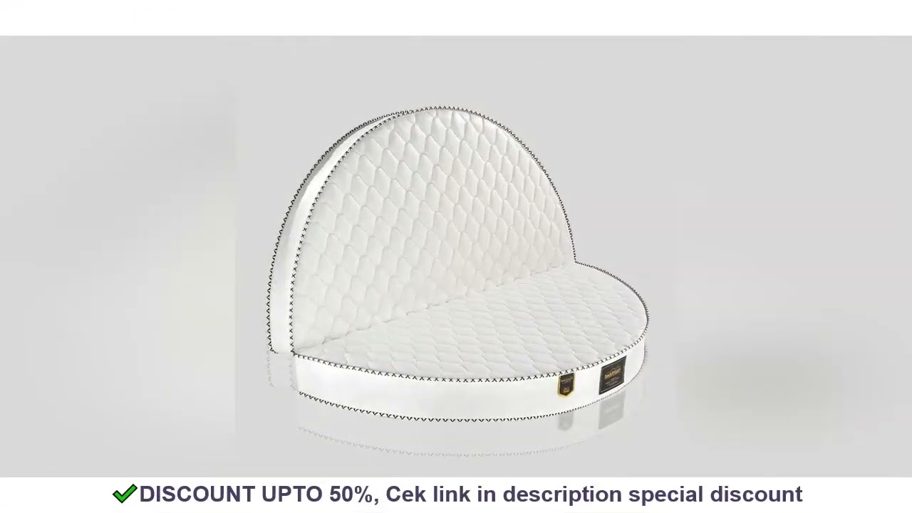 Cozy Spring Round Mattresses Hard Foldable Folding Queen Round Mattress King Size Sleeping Colchon P