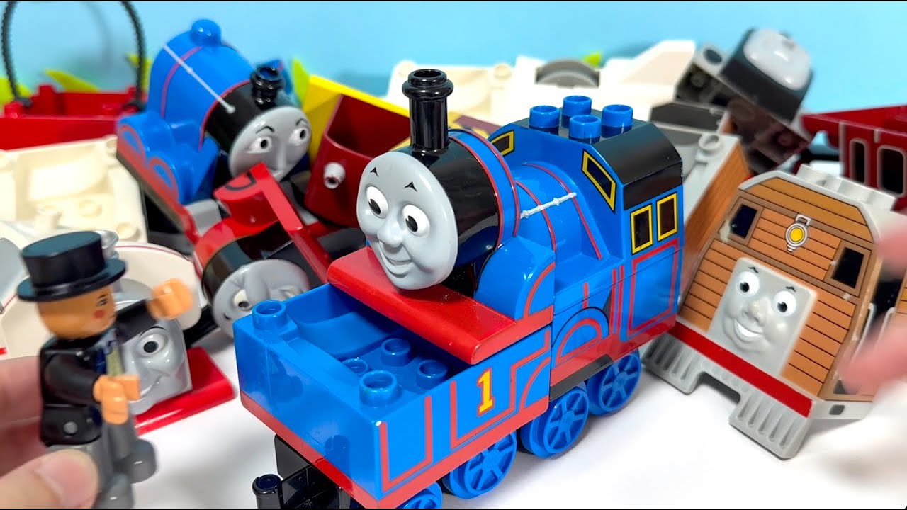 きかんしゃトーマス　ブロックの機関車たちを組み立てよう！「子供の想像力を育むブロック遊び」