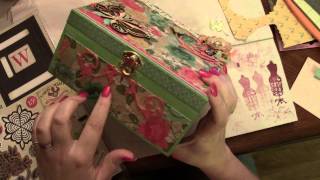 Another Altered box for mini album