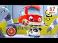 Let&#39;s Repair Little Cars | Five Little Cars Got Hurt! 😭 | Nursery Rhymes &amp; Kids Song | BabyBus