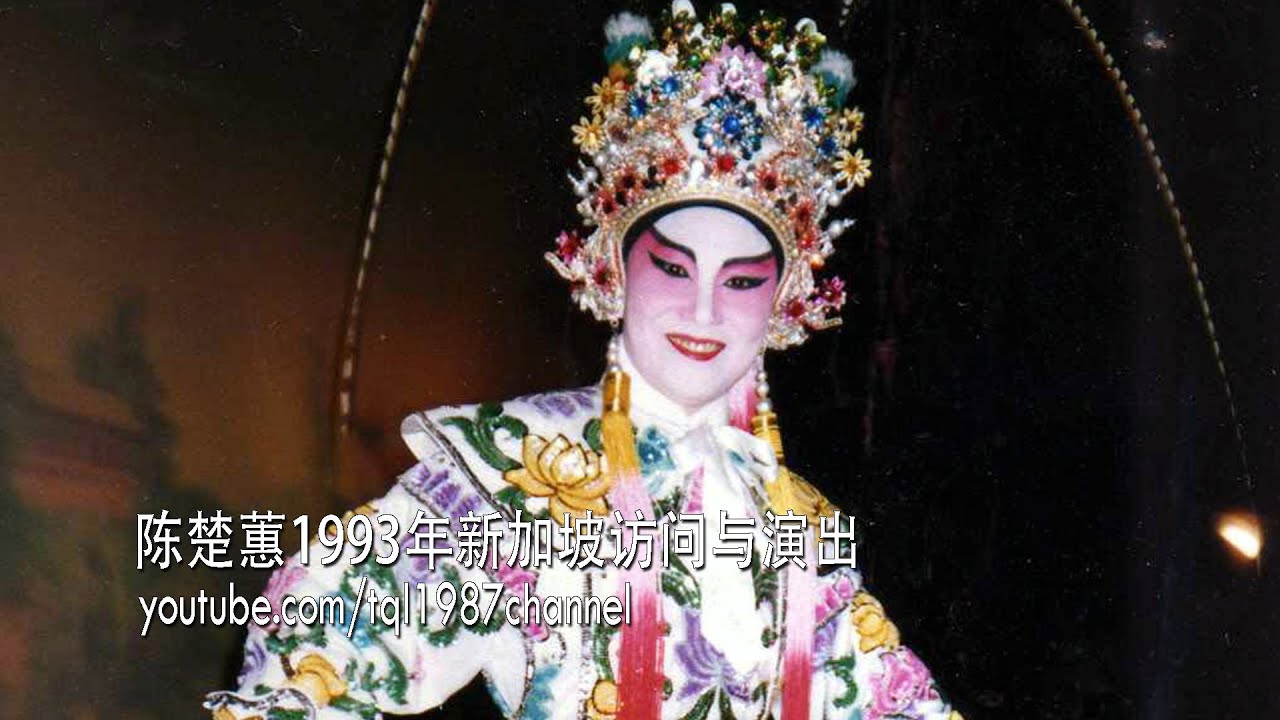 陈楚蕙1993年新加坡电视访问与演出