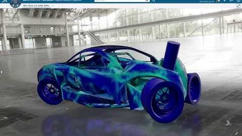 3DEXPERIENCE: SIMULIA Physics Results Explorer