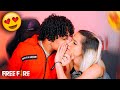 ¡LE ROBO UN BESO* a MI MEJOR AMIGA BROMA PESADA *sale mal* 😂 FREE FIRE