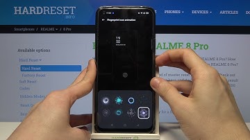 How to Change Fingerprint Animation in REALME 8 Pro – Adjust Fingerprint Animation