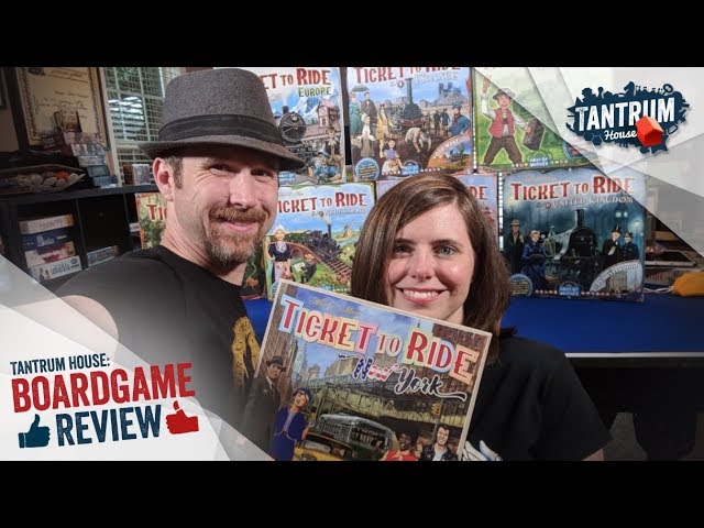 Ticket to Ride: New York Board Game Review