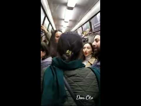 Грузины поют в Метро.  ქართველები მᲦერიან მეტროᲨი.  Georgians sing in the Subway. #sorts