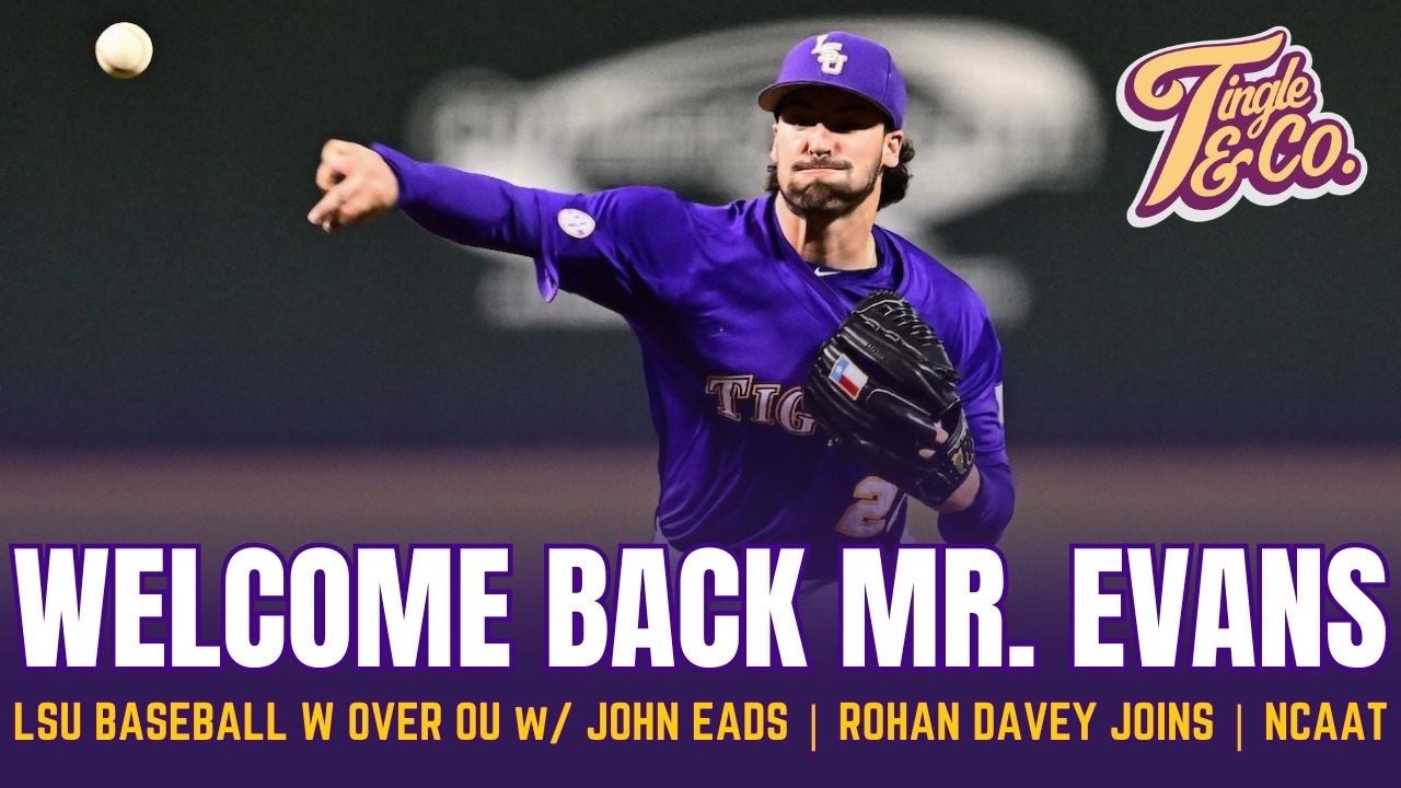 Casan Evans is BACK as LSU Baseball WINS w/ John Eads | LSU LEGEND ...