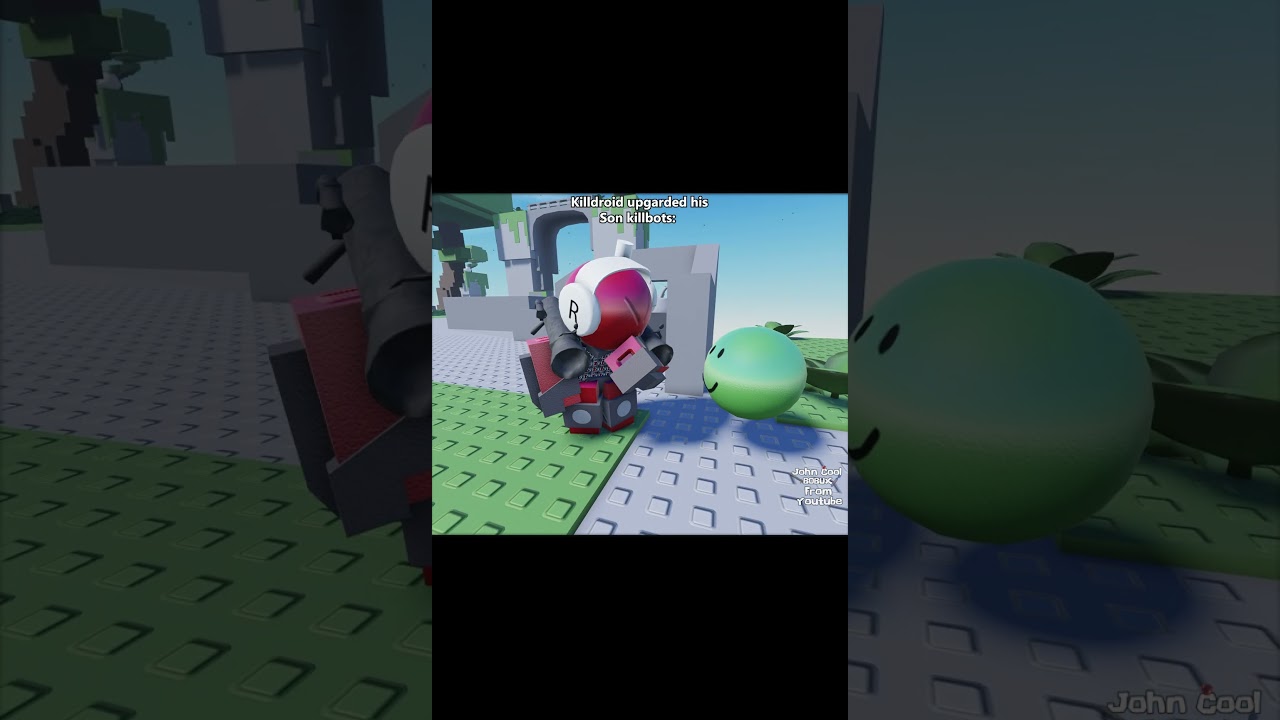 Killdroid upgraded his son killbot be like: #roblox #robloxanimation #dieofdeath #killdroid #memes