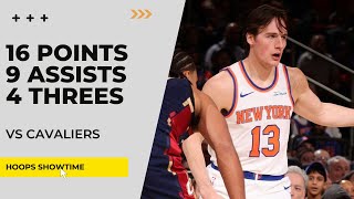 Tyler Kolek 16 Points, 9 Assists, 4 Threes vs Cavaliers I 25-26 NBA Season