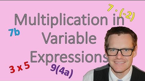 Multiplication In Variable Expressions (Simplifying Math)