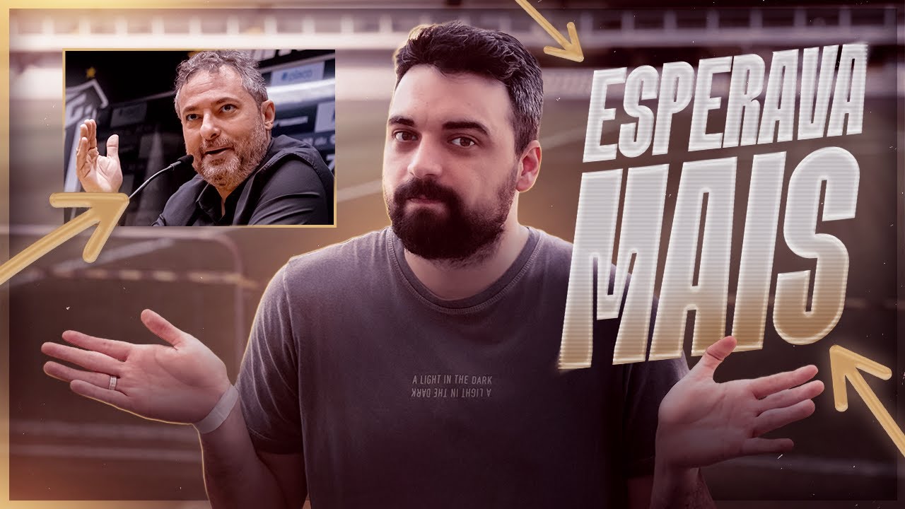 A coletiva do Mattos me frustrou