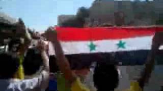 حماه-الحاضر-مظاهره طياره عقب صلاة الظهر18092011