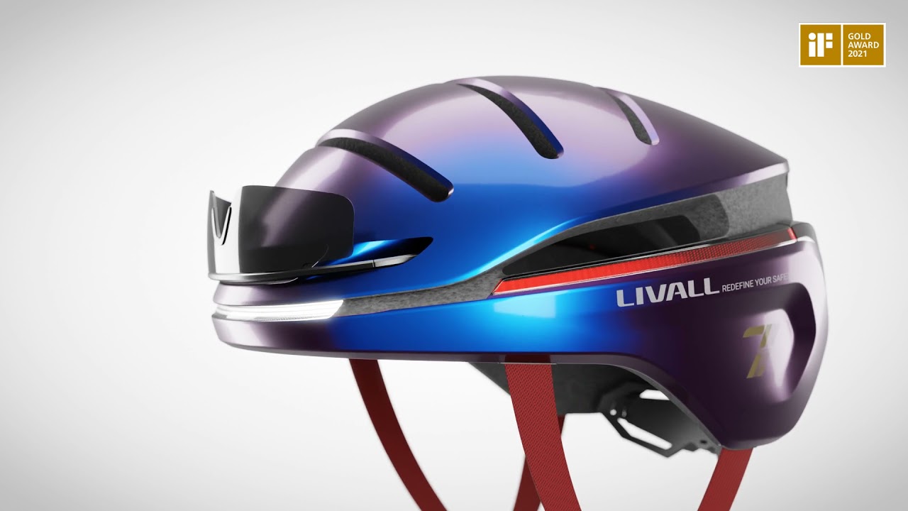 LIVALL EVO21 Smart Helmet for E-Bike Riders, Cyclists, and Escooter ...