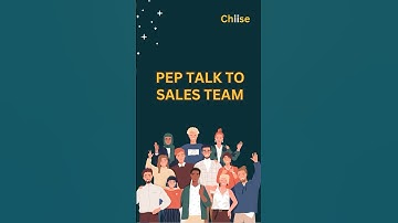 Pep Talk to Sales Team #salesmotivations #problemsolving #settinggoals