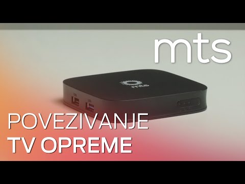 Povezivanje mts TV opreme