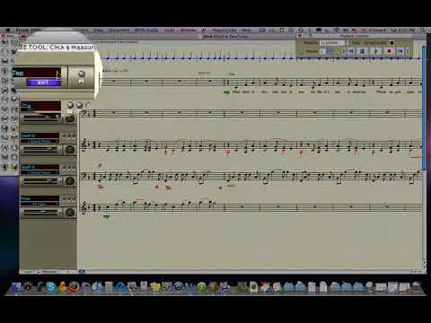 how to change tempo in finale 2014