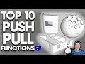 Top 10 Functions of the Push Pull Tool in SketchUp