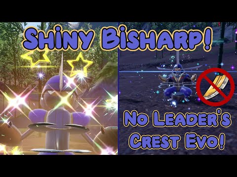 Shiny Bisharp and Kingambit Evo! + How to Hunt Bisharp - Pokemon Violet (Badge Quest #9)