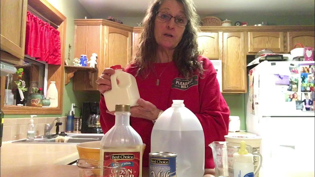 Homemade Puppy Milk Replacer YouTube