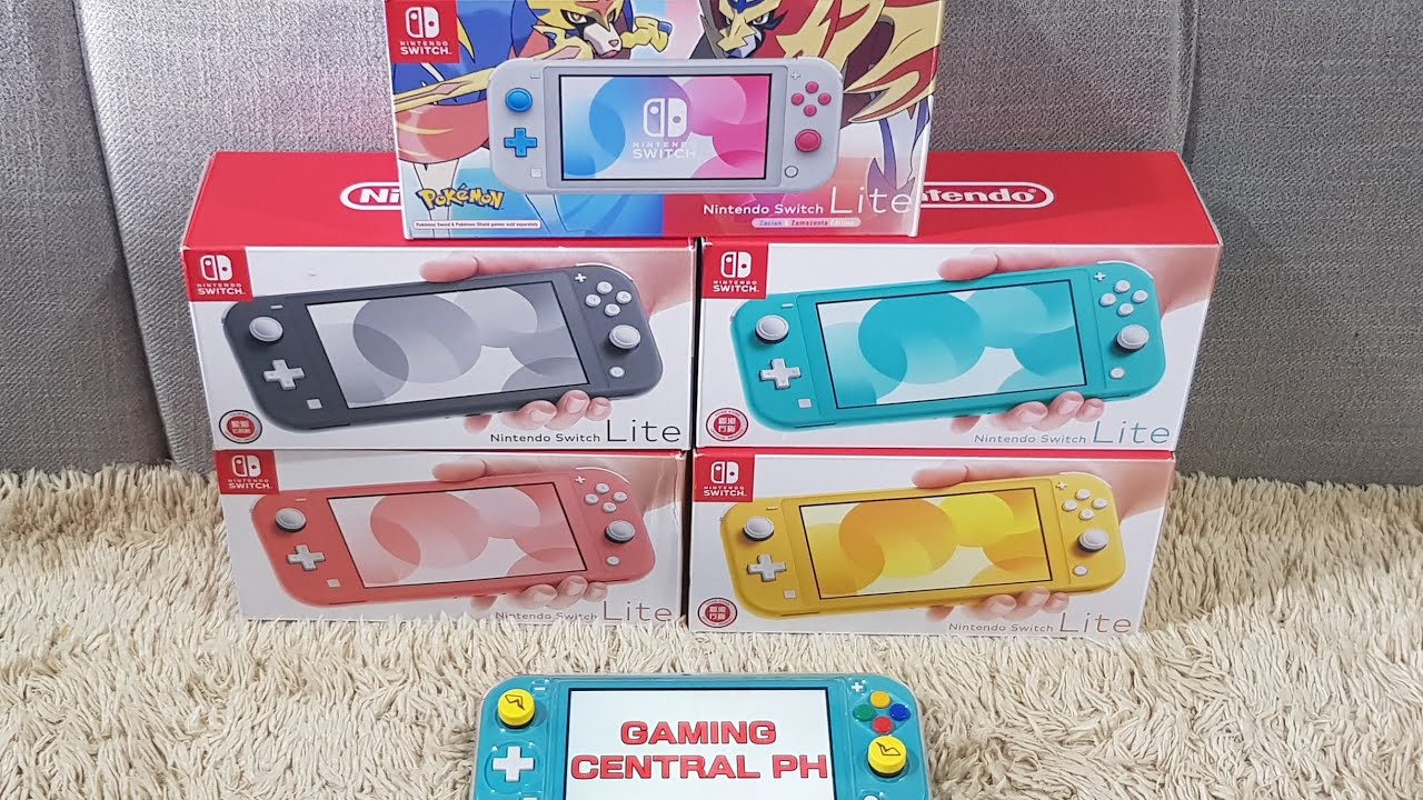 nintendo switch lite colors