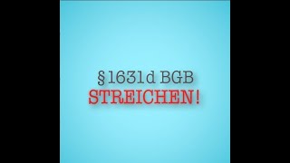 1631D Bgb Muss Weg Jetzt 10 Jahre Beschneidungsgesetz
