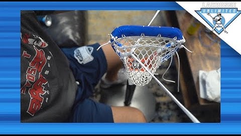 How to String a Lacrosse Head | Lacrosse Unlimited
