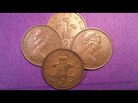 UK 2 New Pence 1971 - Great Britain - Tuppence In A Single Coin - 1971 Decimalizations First Coins