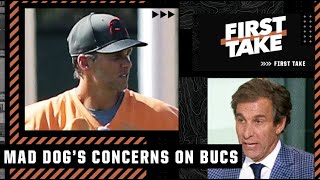 Mad Dog thinks it's gonna be a loooonnnngggg season for Tom Brady \& the Bucs 😧 | First Take