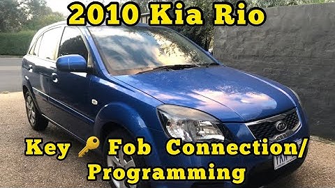 2010 Kia Rio Key 🔑 Fob Remote Programming