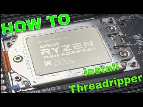 Video: AMD Mengumumkan CPU Threadripper 3960X Dan 3970X Baru Yang Kuat Dan Platform TRX40 Soket Baru