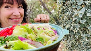 Intermittent Fasting: Ridiculously Big Salad & Weight Loss