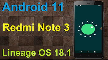 How to Update Android 11 in XIAOMI REDMI NOTE 3(Lineage OS 18.1) Custom Rom Install and Review