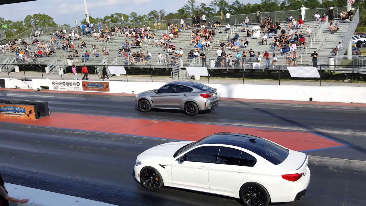 2019 BMW M5 vs 2017 BMW X6M - YouTube