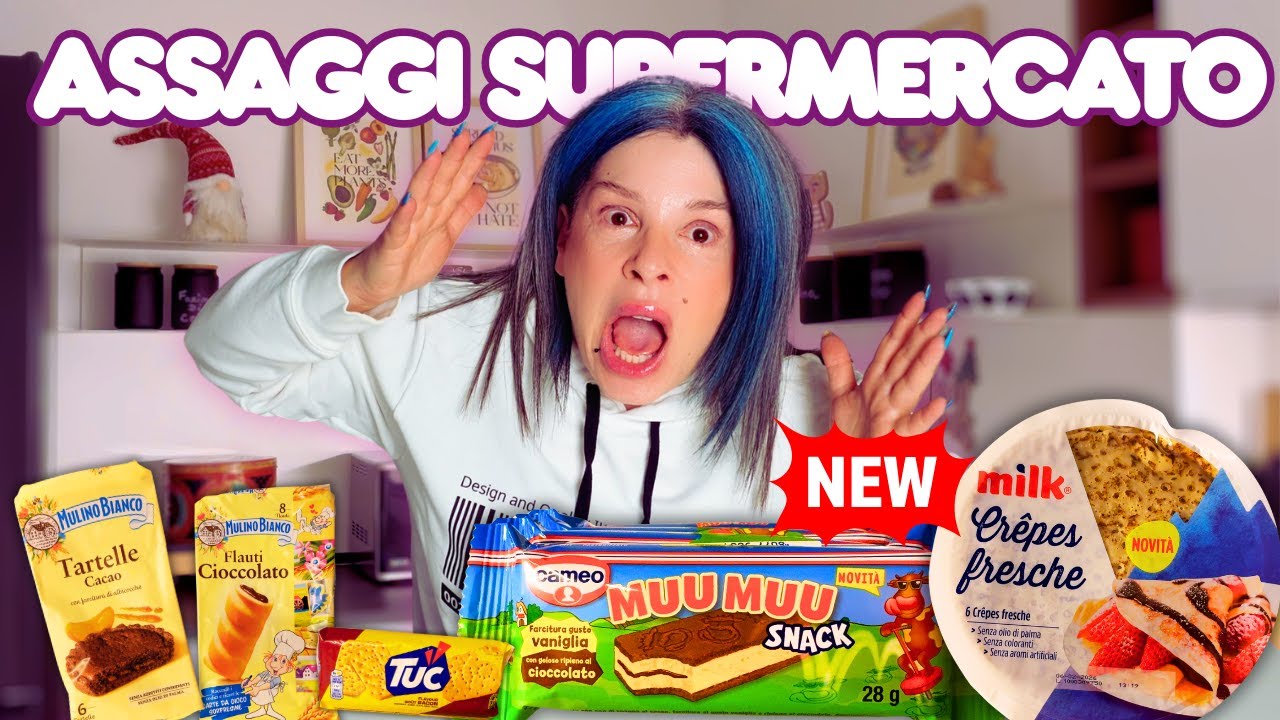 Assaggio 2 NOVITA' del SUPERMERCATO (e 3 prodotti nuovi per me) 🛒😲