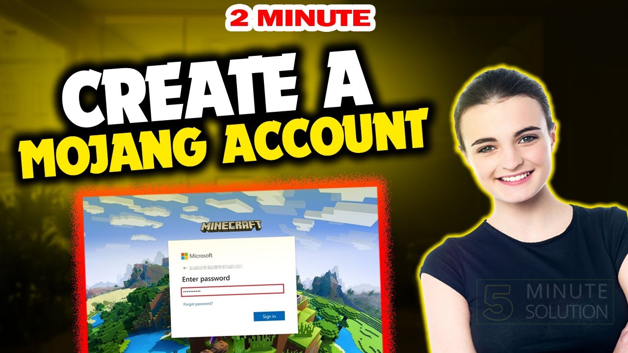 How to create a mojang account 2023 (Quick & Easy) 