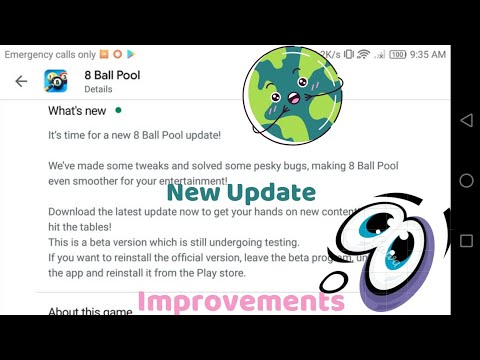 8 ball pool new update + Improvements||Beta Version 4.9.0 ...