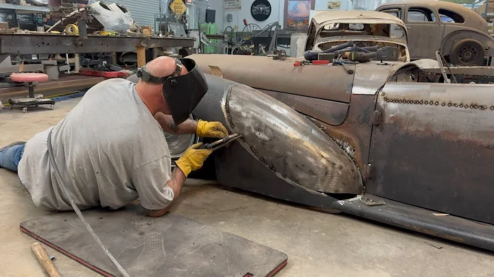 1938 Kustom Cadillac: Ian Roussel Part 27. Front Fenders COMPLETE! Sending The Caddy To Victor SOON! thumbnail