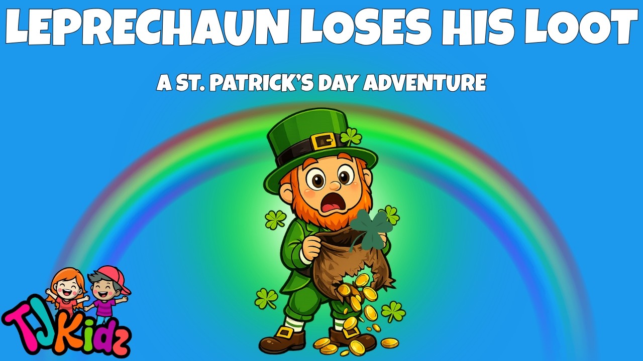 Lenny the Leprechaun Loses His Loot | A St. Patrick’s Day Story for Kids Lenny the Leprechaun Loses His Loot | A St. Patrick’s Day Story for Kids