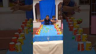 Amazing malti colour ball role funny family challenge ✅️ #shorts #gameplay #ytshorts