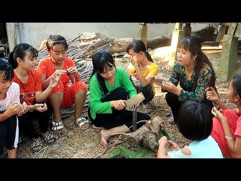 Video Bông Ô Môi rơi đầy trước ngõ hái trái ô môi ăn ngọt và... - youtube