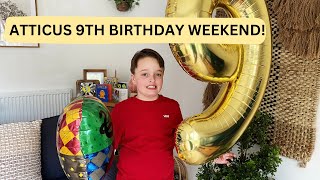 MEMORIES FOR ATTICUS-YOUR 9TH BIRTHDAY!