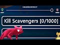 Kill 1000 scavengers