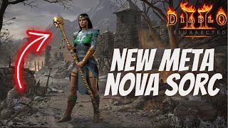 The BEST Nova Sorc Build that NOBODY uses! MANG SONG Nova Sorceress Build - Diablo 2 Resurrected