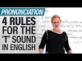 Speak English like a North American: 4 Pronunciation Rules for the Letter T