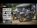 How to set up an adventure bike for on and off road touring