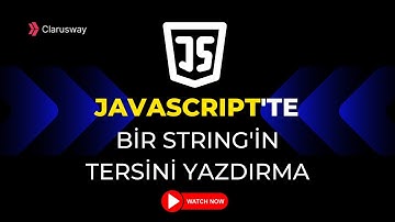 Javascript’te Bir String ifadeyi Ters Yazdırma