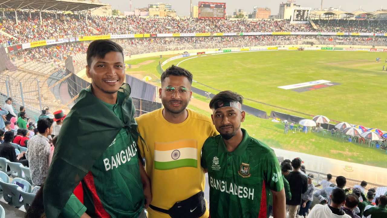 India vs Bangladesh / Behind the scenes from stadium Dhaka