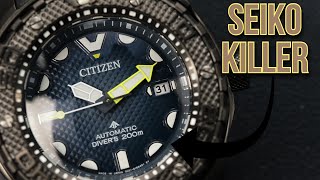 CITIZEN Promaster Dive Automatic Super Titanium NB6005-05L - Seiko Tuna Killer